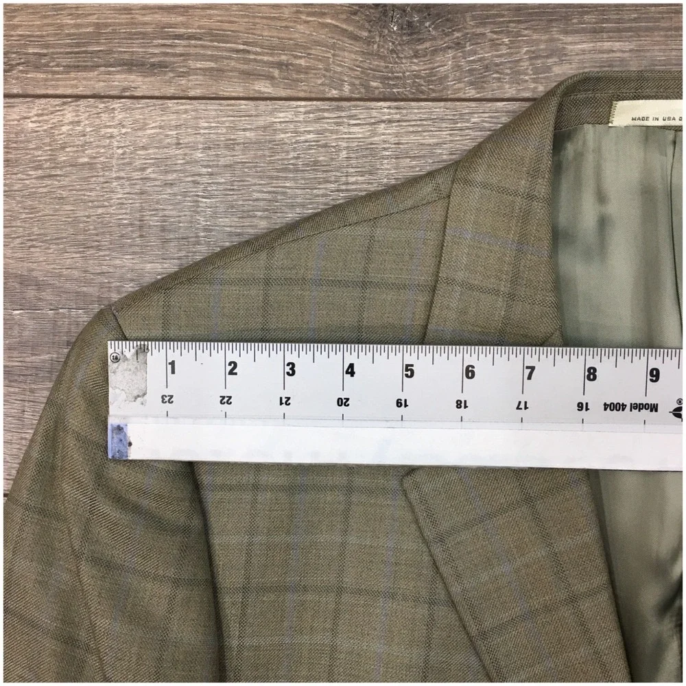 JOSEPH ABBOUD Mens Wool Silk Blazer Sport Coat‎ Casual Jacket 42L Classic Suit